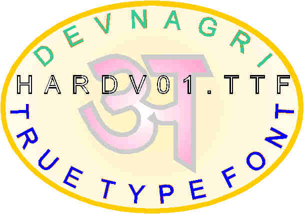 (Right)Click here for download HARDV02.TTF true type font